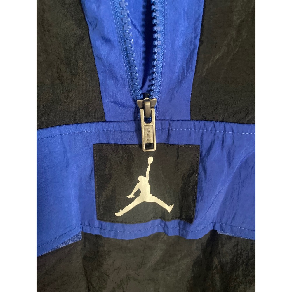 Nike Air Jordan Retro Colorblock Hooded Windbreaker Pullover Jacket Men's L - Picture 5 of 16